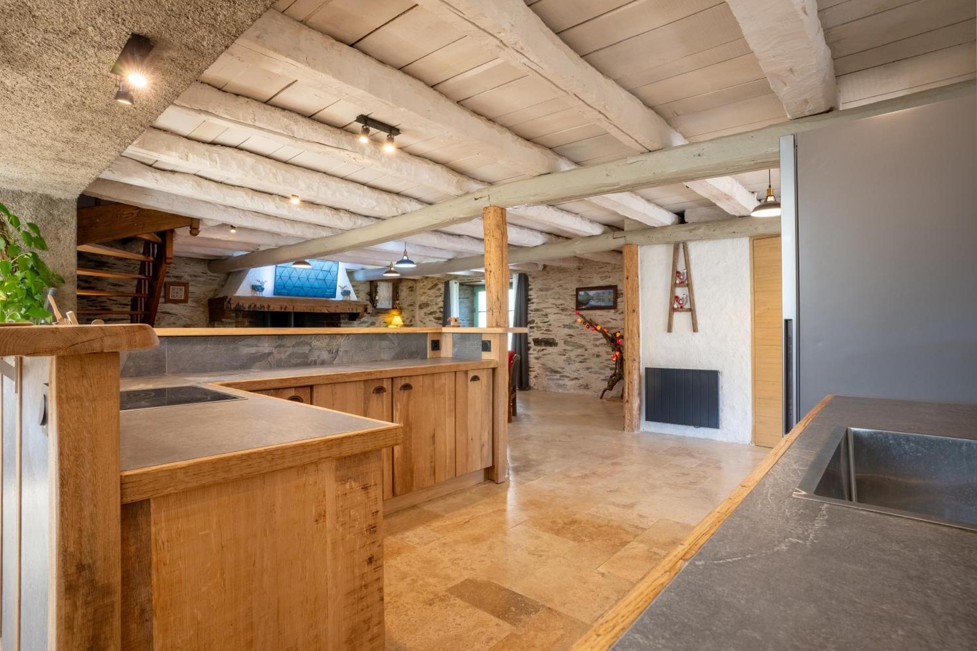 Grange Renovee En Gite/Maison/Chalet Arreau Exterior foto